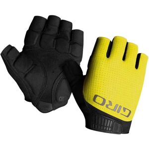 Giro Bravo Ii Gel Short Gloves Yellow / Black 2XL Men,Women Giro Bravo Ii Gel Short Gloves Yellow / Black 2XL Men,Women
