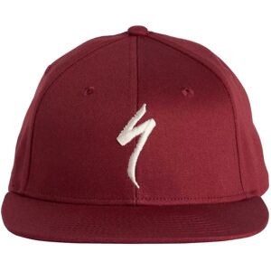 Specialized Flat Brim Cap Garnet Red / Birch White One Size Men,Women Specialized Flat Brim Cap Garnet Red / Birch White One Size Men,Women