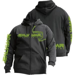 Salvimar Logo Full Zip Sweatshirt Black L Men Salvimar Logo Full Zip Sweatshirt Black L Men