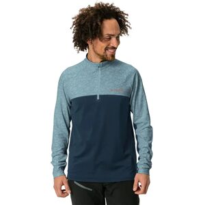 Vaude Bike Virt Qzip Ii Long Sleeve T-shirt Cloudy Blue M Men Vaude Bike Virt Qzip Ii Long Sleeve T-shirt Cloudy Blue M Men