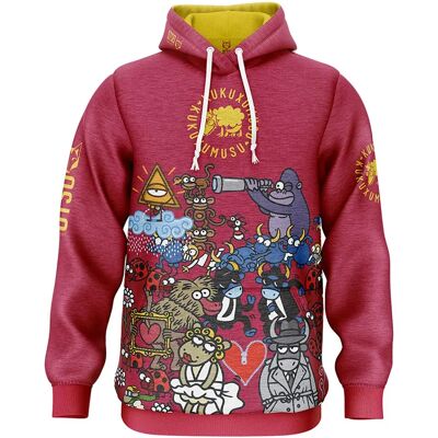 Otso Kukuxumusu Mix Kuku Hoodie Multicolour 2XL Men,Women Otso Kukuxumusu Mix Kuku Hoodie Multicolour 2XL Men,Women