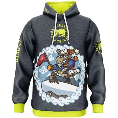 Otso Kukuxumusu Pirineus Hoodie Multicolour 2XL Men,Women Otso Kukuxumusu Pirineus Hoodie Multicolour 2XL Men,Women