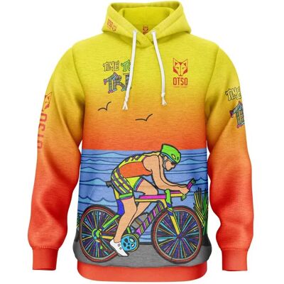 Otso Time To Tri Bike Hoodie Multicolour XS Men,Women Otso Time To Tri Bike Hoodie Multicolour XS Men,Women