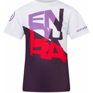 Endura Single Track Core Ii Short Sleeve T-shirt Aubergine 9-10 Years Boys,Girls
