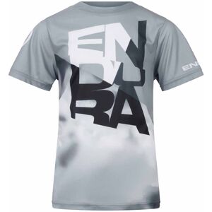 Endura Single Track Core Ii Short Sleeve T-shirt Dreich Grey 9-10 Years Boys