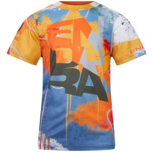 Endura Single Track Core Ii Short Sleeve T-shirt Mustard 13-14 Years Boys