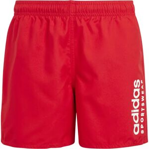 Adidas Sportswear Essentials Logo Clx Swimming Shorts Better Scarlet / White 5-6 Years Boys Adidas Sportswear Essentials Logo Clx Swimming Shorts Better Scarlet / White 5-6 Years Boys
