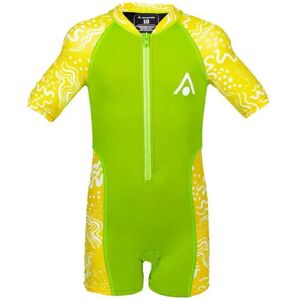 Aquasphere Stingray 2.0 Junior Short Sleeve Shorty Green / Yellow 4 Years Boys,Girls Aquasphere Stingray 2.0 Junior Short Sleeve Shorty Green / Yellow 4 Years Boys,Girls