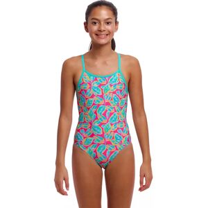 Funkita Diamond Back Swimsuit Planted Pink 12 Years Girls Funkita Diamond Back Swimsuit Planted Pink 12 Years Girls
