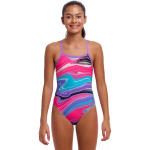 Funkita Single Strap Swimsuit Sweetest Swirl 10 Years Girls Funkita Single Strap Swimsuit Sweetest Swirl 10 Years Girls
