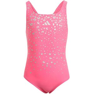 Adidas Glitter V-back Swimsuit Pink Fusion 4-5 Years Girls Adidas Glitter V-back Swimsuit Pink Fusion 4-5 Years Girls