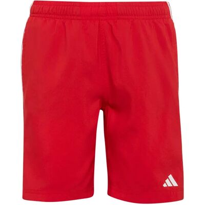 Adidas 3 Stripes Swimming Shorts Better Scarlet / White 15-16 Years Boys Adidas 3 Stripes Swimming Shorts Better Scarlet / White 15-16 Years Boys