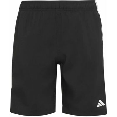 Adidas 3 Stripes Swimming Shorts Black / White 11-12 Years Boys Adidas 3 Stripes Swimming Shorts Black / White 11-12 Years Boys