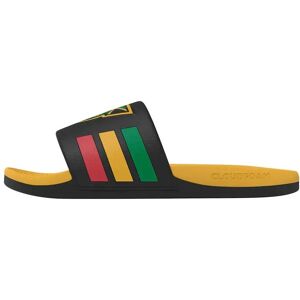 Adidas Adilette Comfort Jff Slides Core Black / Pure Ruby / Ftwr White UK 7 Men,Women Adidas Adilette Comfort Jff Slides Core Black / Pure Ruby / Ftwr White UK 7 Men,Women