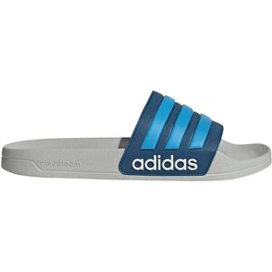 Adidas Adilette Shower Slides Dusky Petrol / Lucid Aquamarine / Grey Two UK 12 Men,Women Adidas Adilette Shower Slides Dusky Petrol / Lucid Aquamarine / Grey Two UK 12 Men,Women