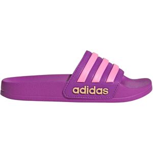 Adidas Adilette Shower Slides Purple Burst / Bliss Pink / Semi Ice Tangerine UK 1 Boys,Girls Adidas Adilette Shower Slides Purple Burst / Bliss Pink / Semi Ice Tangerine UK 1 Boys,Girls