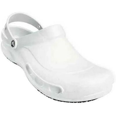 Crocs Bistro Clogs White UK M12/W13 Men,Women Crocs Bistro Clogs White UK M12/W13 Men,Women