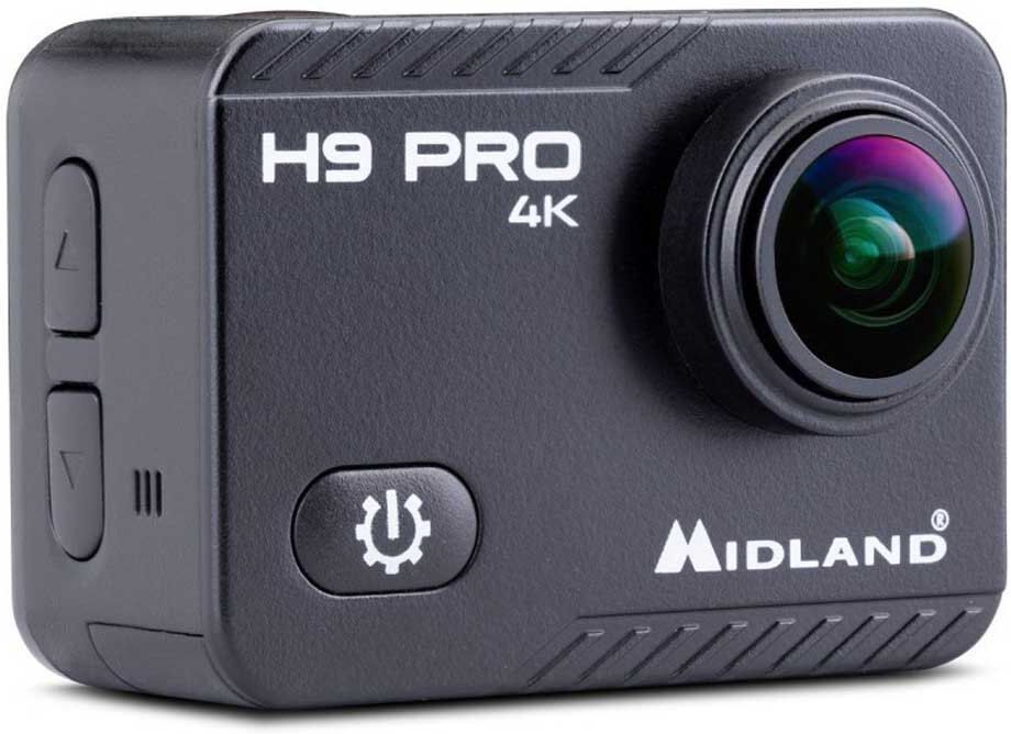 Midland H9 Pro 4k@30fps 20mp Action Camera Black One Size unisex