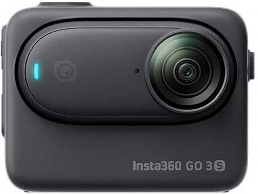 Insta360 Go 3s Standard Edition Midnight Black 64gb Action Camera Midnight Black One Size unisex