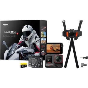 Insta360 Ace Pro 2 Motorcycle Bundle Action Camera Black One Size unisex Insta360 Ace Pro 2 Motorcycle Bundle Action Camera Black One Size unisex