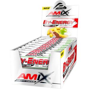 Amix By-energy Energy Bars Box Apple 50g 20 Units One Size unisex Amix By-energy Energy Bars Box Apple 50g 20 Units One Size unisex