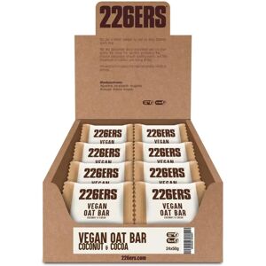 226ers Vegan Oat Energy Bars Box Coconut & Cocoa 50g 24 Units Brown One Size unisex 226ers Vegan Oat Energy Bars Box Coconut & Cocoa 50g 24 Units Brown One Size unisex