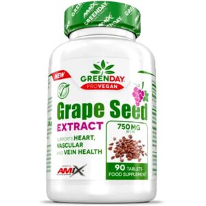 Amix Seed Extract Vitamines Tablets Grape 90 Units Uncolor One Size unisex Amix Seed Extract Vitamines Tablets Grape 90 Units Uncolor One Size unisex