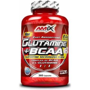 Amix Glutamina Bcaa Capsules 360 Units White One Size unisex Amix Glutamina Bcaa Capsules 360 Units White One Size unisex