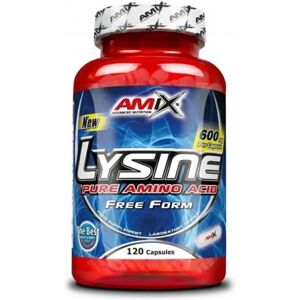 Amix Lysine 600mg Capsules 120 Units White One Size unisex Amix Lysine 600mg Capsules 120 Units White One Size unisex