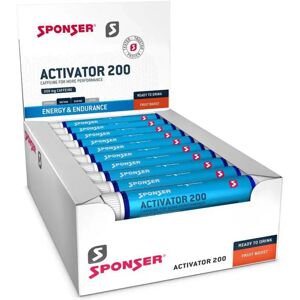 Sponser Sport Food Activator 200 Supplement Box Fruit Mix 25ml 30 Units Multicolor One Size unisex Sponser Sport Food Activator 200 Supplement Box Fruit Mix 25ml 30 Units Multicolor One Size unisex
