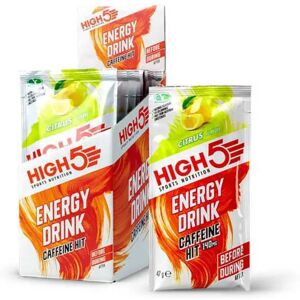 High5 Caff Hit Energy Drink Monodose Box Citrus 47g 12 Units White / Red One Size unisex High5 Caff Hit Energy Drink Monodose Box Citrus 47g 12 Units White / Red One Size unisex