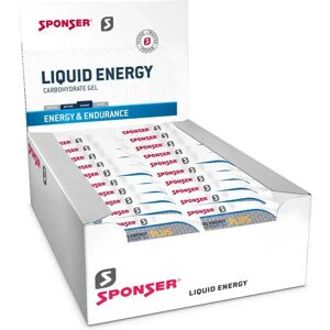 Sponser Sport Food Liquid Plus Energy Gels Box 35g 40 Units Multicolor One Size unisex Sponser Sport Food Liquid Plus Energy Gels Box 35g 40 Units Multicolor One Size unisex