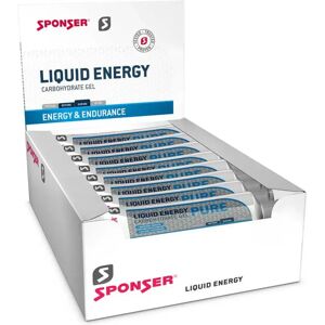 Sponser Sport Food Pure Liquid Energy Gels Box 70g 18 Units Multicolor One Size unisex Sponser Sport Food Pure Liquid Energy Gels Box 70g 18 Units Multicolor One Size unisex