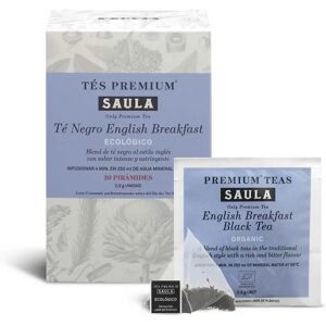 Saula English Te Negro Breakfast Piramides Infusion 20 Units Multicolour One Size unisex Saula English Te Negro Breakfast Piramides Infusion 20 Units Multicolour One Size unisex
