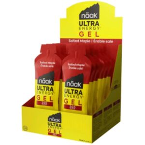 Naak Ultra Energy™ Energy Gels Box Salted Maple 57g 12 Units Multicolor One Size unisex Naak Ultra Energy™ Energy Gels Box Salted Maple 57g 12 Units Multicolor One Size unisex