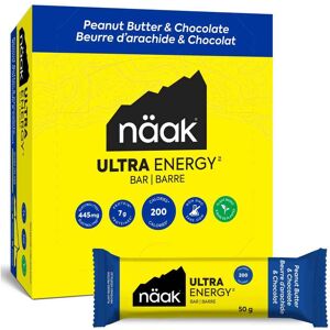 Naak Ultra Energy™ Energy Bars Box Peanut Butter&chocolate 50g 12 Units Banana / Chocolate One Size unisex Naak Ultra Energy™ Energy Bars Box Peanut Butter&chocolate 50g 12 Units Banana / Chocolate One Size unisex