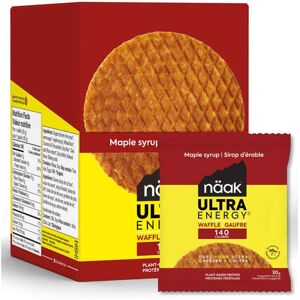 Naak Ultra Energy™ Energy Waffles Box Maple Syrup 30g 12 Units Multicolor One Size unisex Naak Ultra Energy™ Energy Waffles Box Maple Syrup 30g 12 Units Multicolor One Size unisex