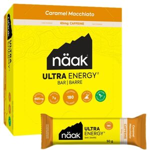 Naak Ultra Energy™ Caffeine Energy Bars Box Caramel Macchiato 50g 12 Units Multicolor One Size unisex Naak Ultra Energy™ Caffeine Energy Bars Box Caramel Macchiato 50g 12 Units Multicolor One Size unisex