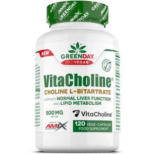 Amix Greenday® Choline Bitartrate 120 Units One Size unisex Amix Greenday® Choline Bitartrate 120 Units One Size unisex