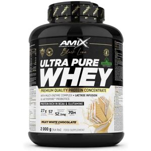 Amix Ultra Pure Whey 2kg Protein White Chocolate One Size unisex Amix Ultra Pure Whey 2kg Protein White Chocolate One Size unisex