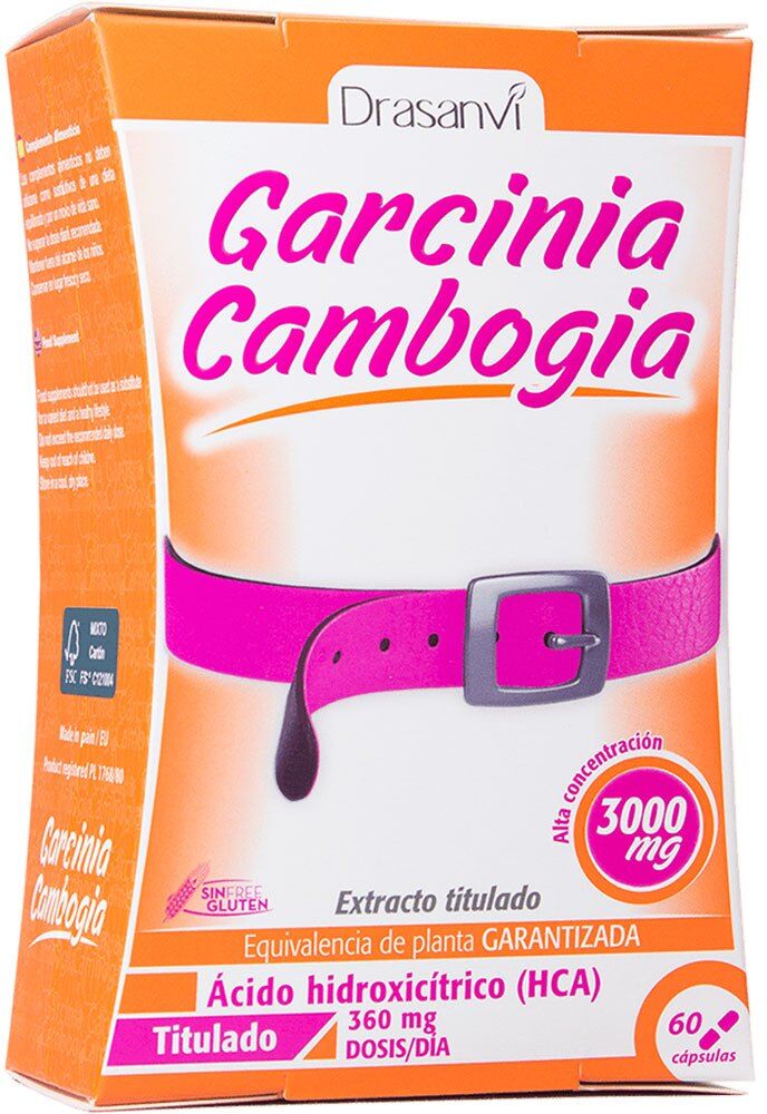 Drasanvi Garcinia Cambogia Capsules 60 Units Multicolour One Size unisex