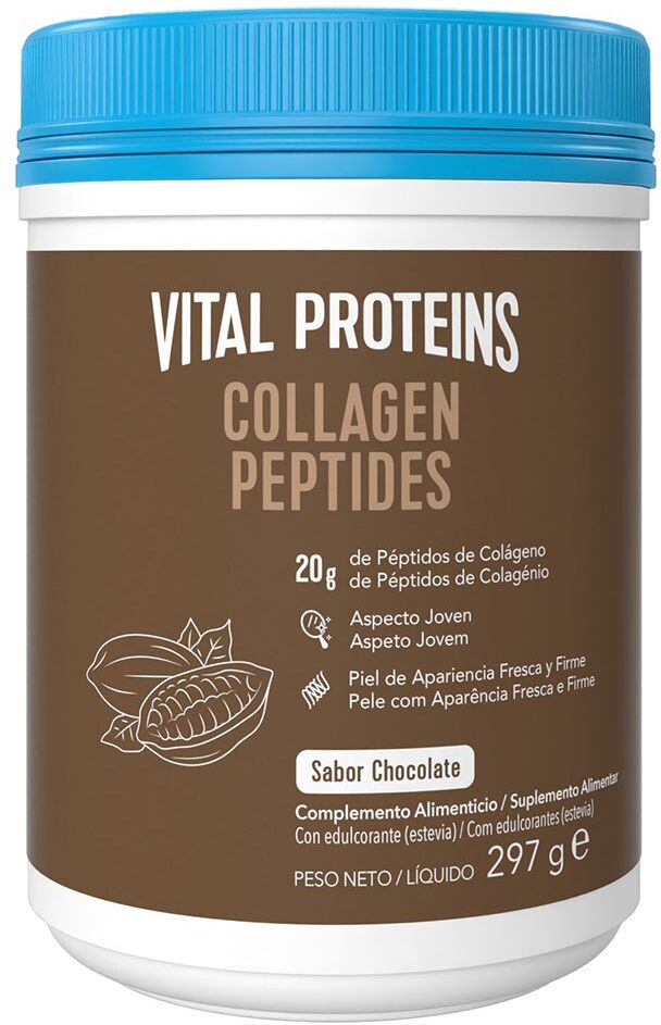 Vital Proteins Peptides Collagen Powder Chocolate 297g Brown One Size unisex