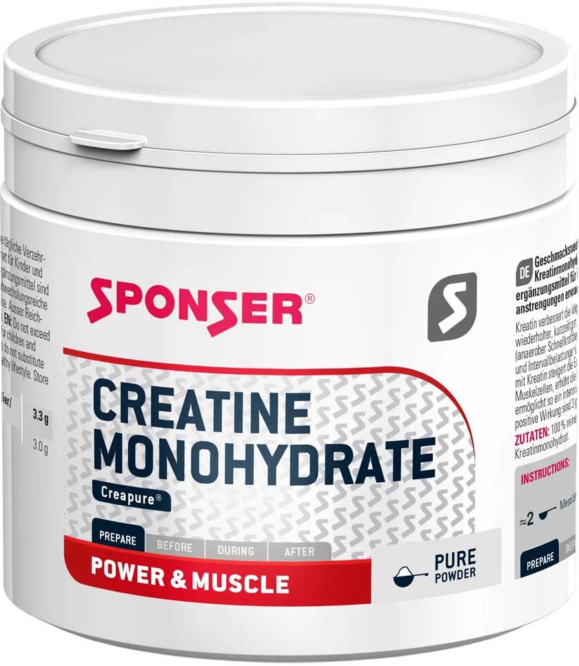 Sponser Sport Food Monohydrate Creatine Powder Neutral 300g Multicolor One Size unisex