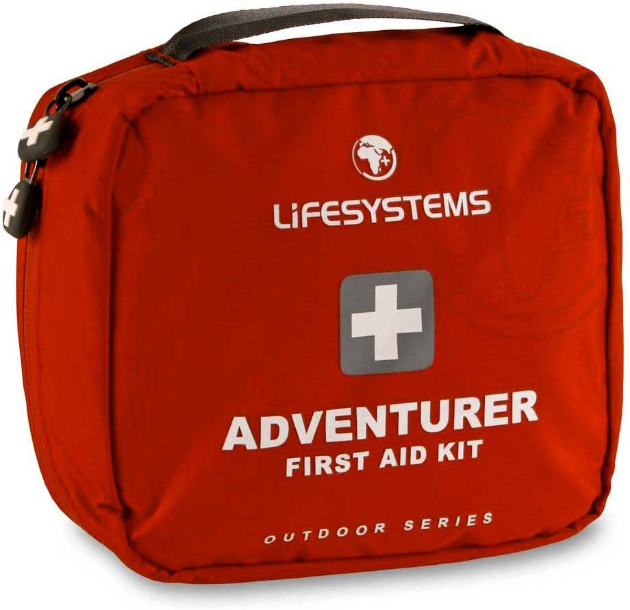 Lifesystems Adventurer First Aid Kit Red One Size unisex