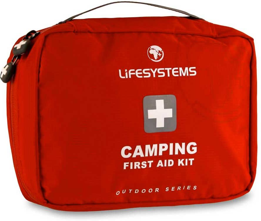 Lifesystems Camping First Aid Kit Red One Size unisex