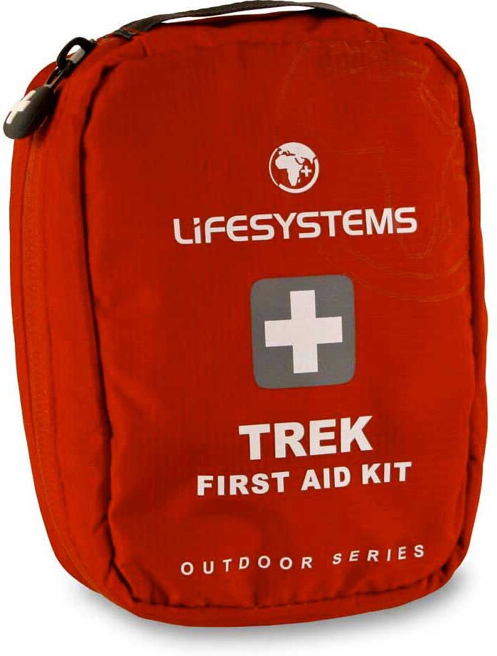 Lifesystems Trek First Aid Kit Red One Size unisex
