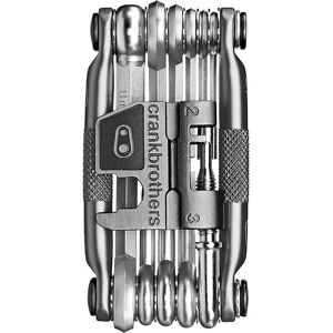 Crankbrothers 17 Multitool Nickel One Size unisex Crankbrothers 17 Multitool Nickel One Size unisex