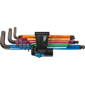 Wera 950/9 Hex-plus Hf 1 L-key Set Black / Multicolour One Size unisex Wera 950/9 Hex-plus Hf 1 L-key Set Black / Multicolour One Size unisex