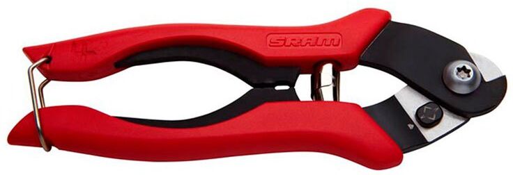 Sram Cable Housing Cutter With Awl Tool Red One Size unisex