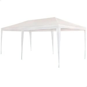 Aktive Rectangular Gazebo Plastic 300x600x255 Cm White One Size unisex Aktive Rectangular Gazebo Plastic 300x600x255 Cm White One Size unisex